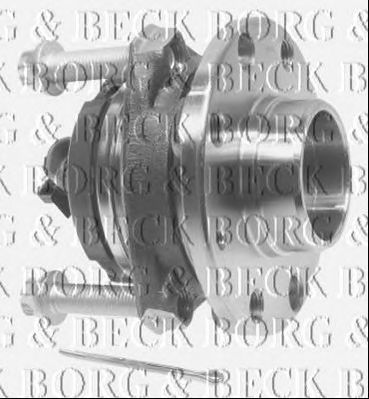 BORG & BECK bwk842 -  Комплект подшипника ступицы колеса
